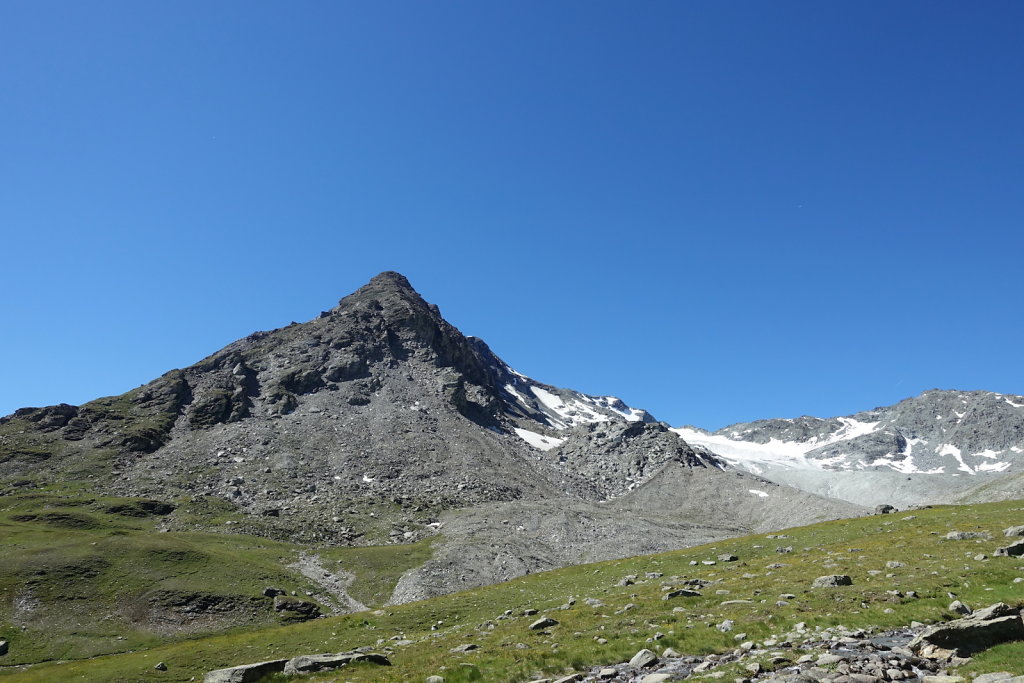 Grande-Dixence, La Barma, Col des Roux, Cabane de Prafleuri (02.07.2022)