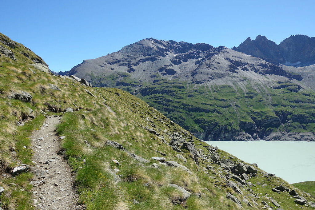 Grande-Dixence, La Barma, Col des Roux, Cabane de Prafleuri (02.07.2022)