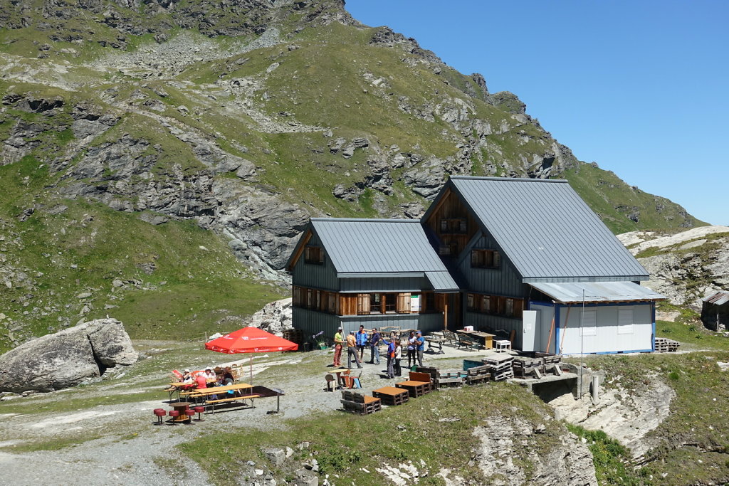 Grande-Dixence, La Barma, Col des Roux, Cabane de Prafleuri (02.07.2022)