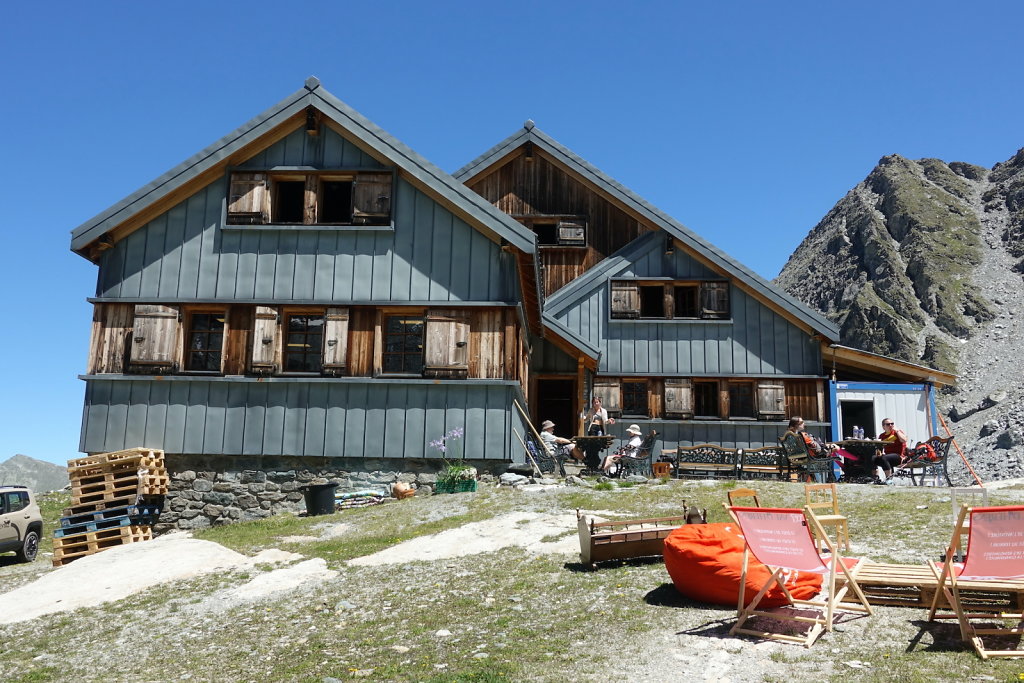 Grande-Dixence, La Barma, Col des Roux, Cabane de Prafleuri (02.07.2022)