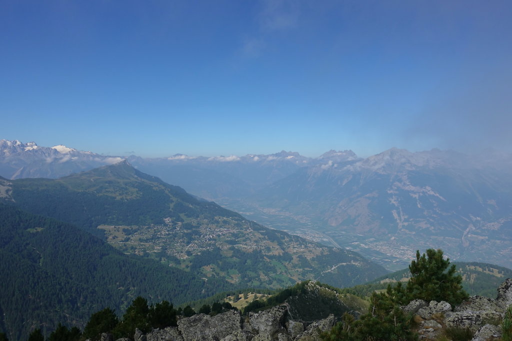 Tracouet, Dent de Nendaz, Pointe de Balavaux, Le Basso, Cabane de Balavaux (24.07.2022)