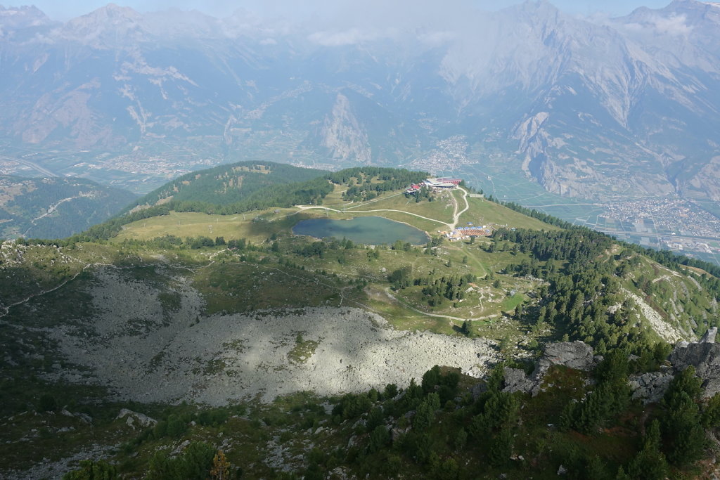 Tracouet, Dent de Nendaz, Pointe de Balavaux, Le Basso, Cabane de Balavaux (24.07.2022)