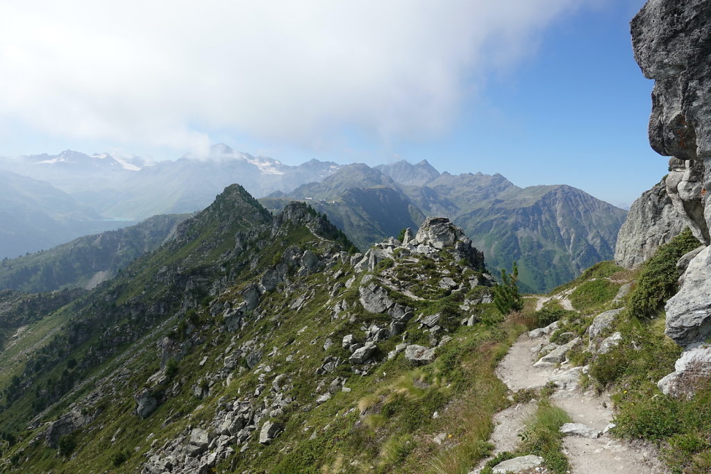 Tracouet, Dent de Nendaz, Pointe de Balavaux, Le Basso, Cabane de Balavaux (24.07.2022)