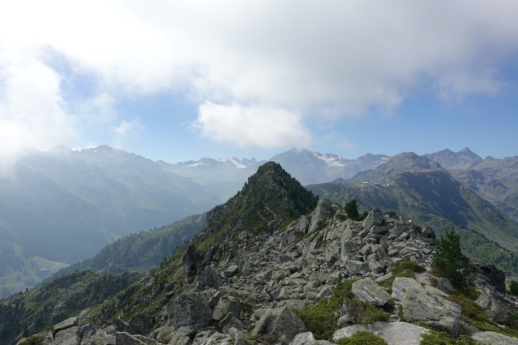 Tracouet, Dent de Nendaz, Pointe de Balavaux, Le Basso, Cabane de Balavaux (24.07.2022)