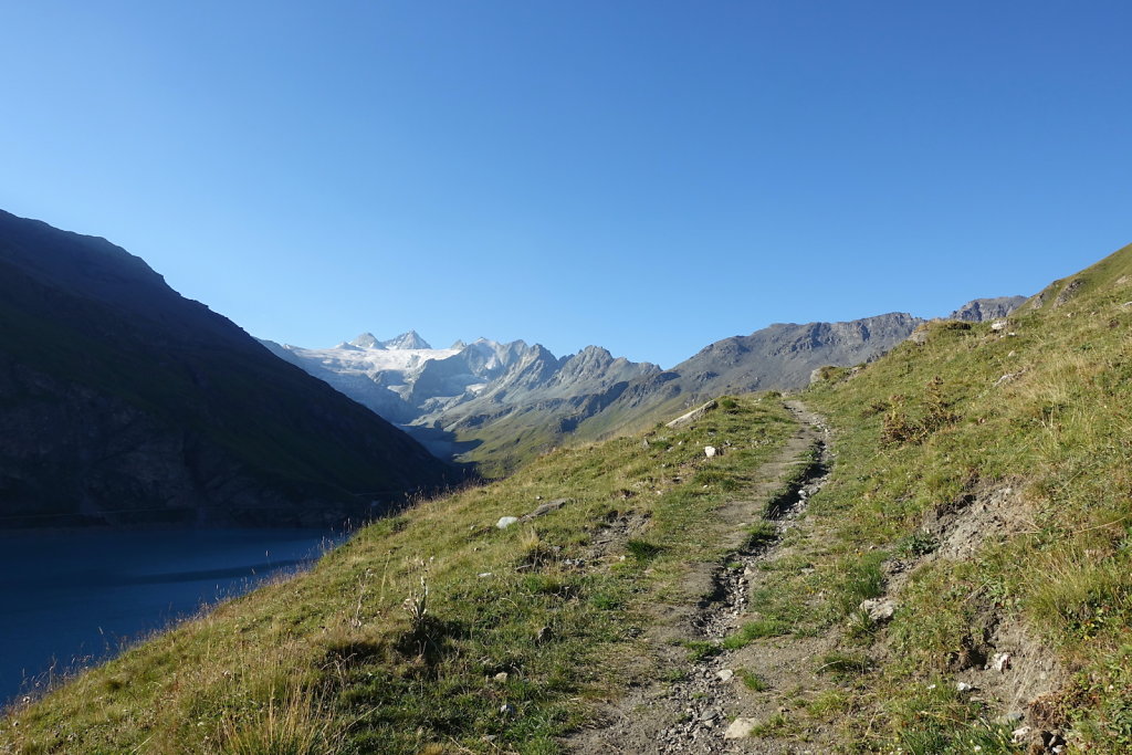 Moiry, Lac des Autannes, Col de Torrent, Sasseneire (13.08.2022)