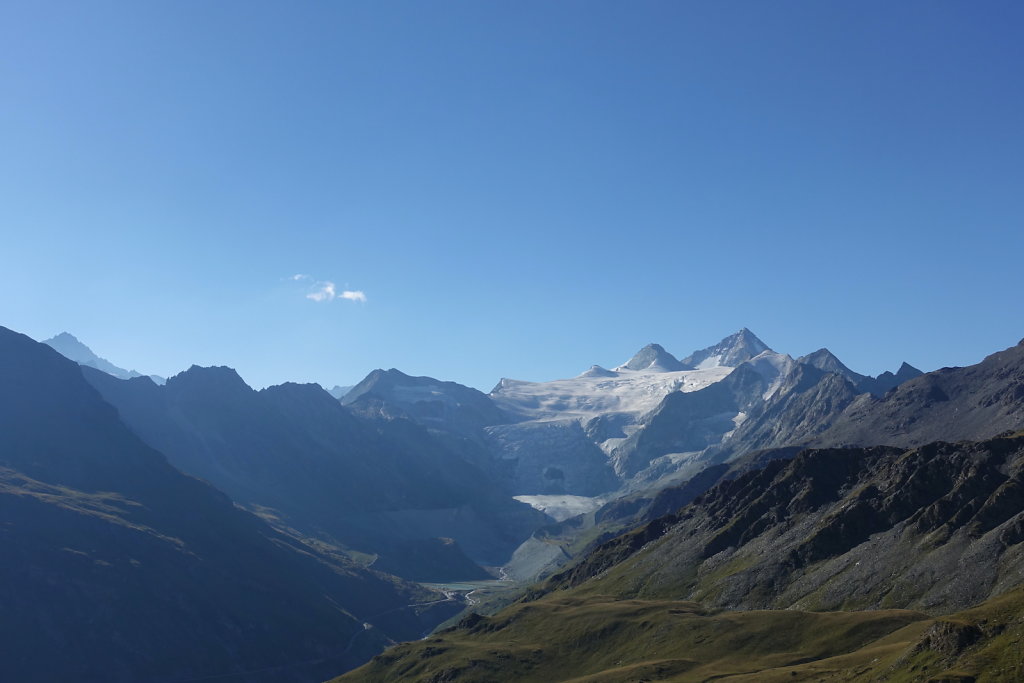 Moiry, Lac des Autannes, Col de Torrent, Sasseneire (13.08.2022)