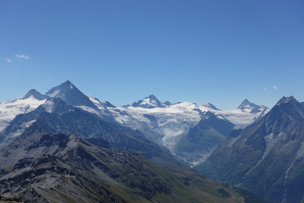 Moiry, Lac des Autannes, Col de Torrent, Sasseneire (13.08.2022)