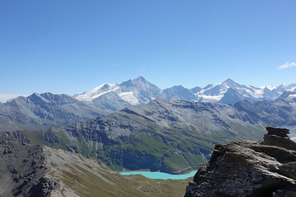 Moiry, Lac des Autannes, Col de Torrent, Sasseneire (13.08.2022)