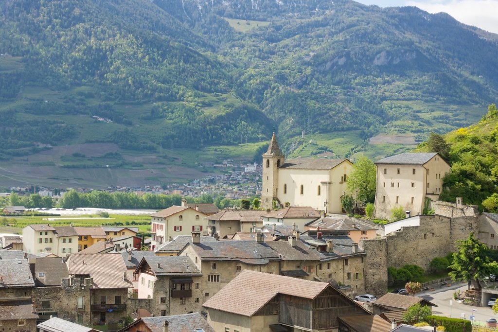 Saillon, Passerelle à Farinet (25.04.2024)